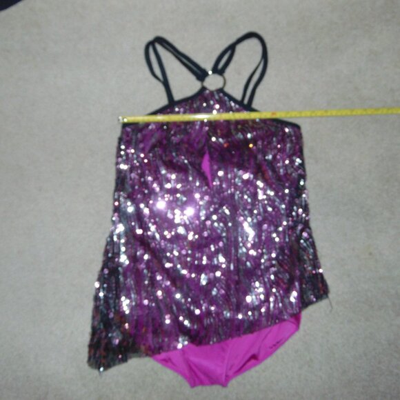 Revolution Pink Sequin Leotard MA - Picture 7 of 7